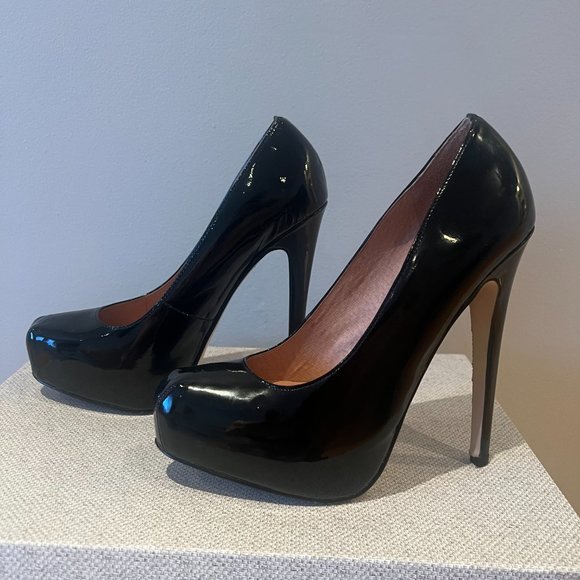 ALDO - Patent Leather Pumps Black - Picture 3 of 8